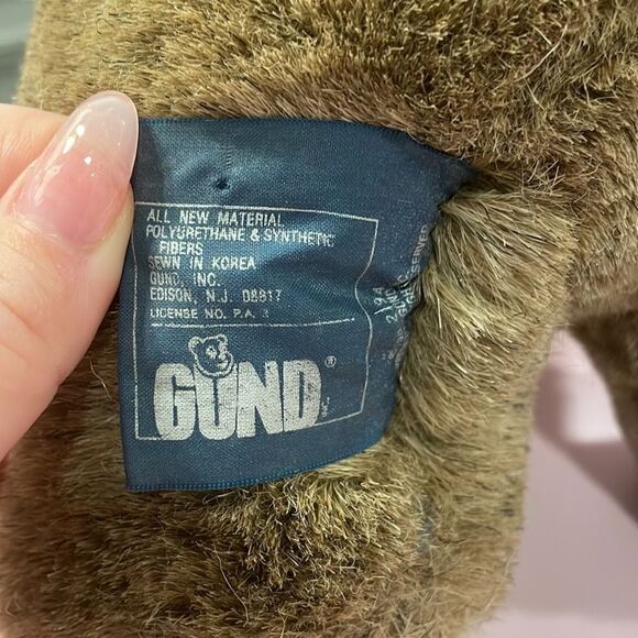 Gund Collectors Classics Limited Edition Standing Bear #2194 1981 Good Used Con… - Picture 8 of 10